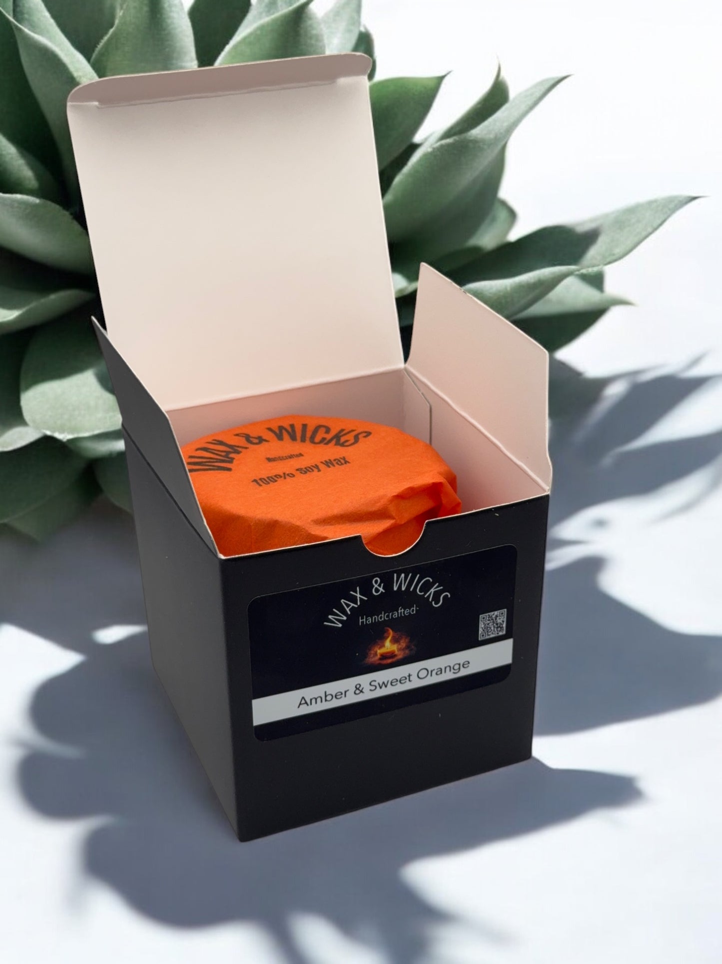 Amber & Sweet Orange Classic Candle 100ml