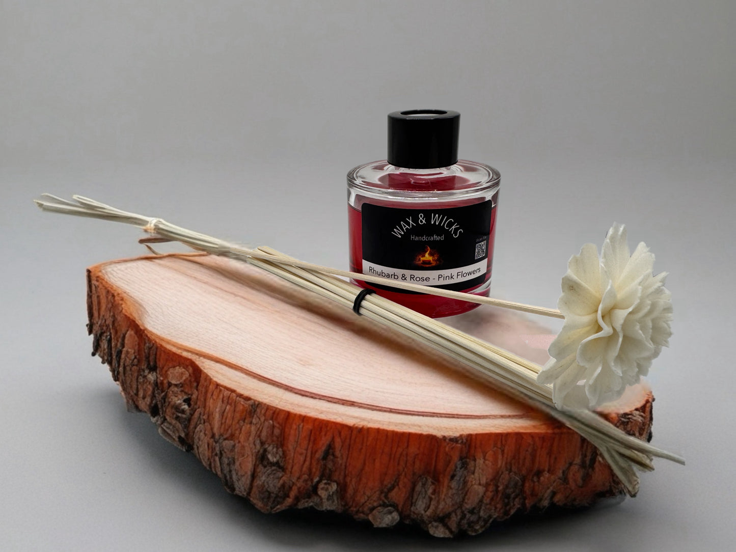 Rhubarb & Rose Flower Edition Diffuser 100ml