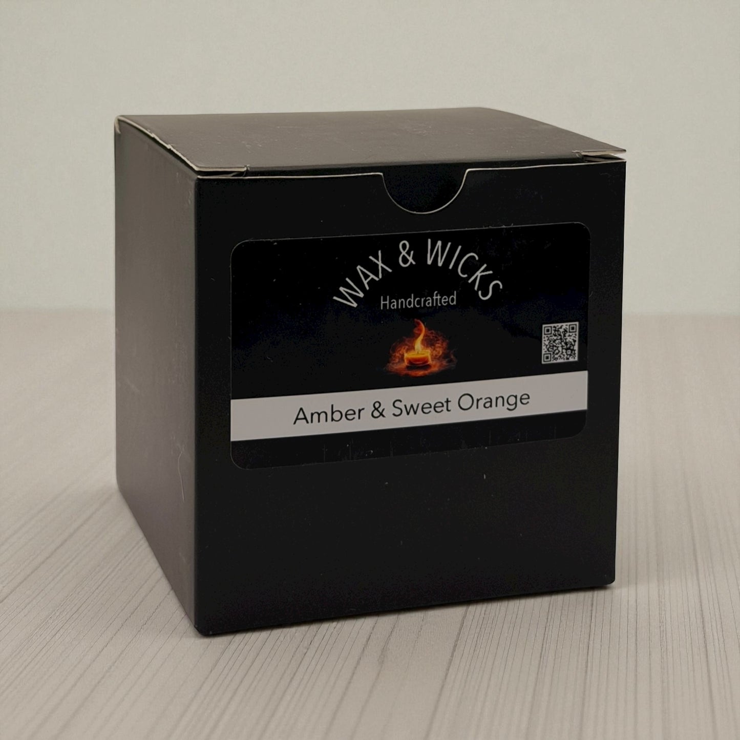 Amber & Sweet Orange Classic Candle 100ml Jar