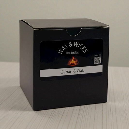 Cuban & Oak Classic Candle 100ml Jar