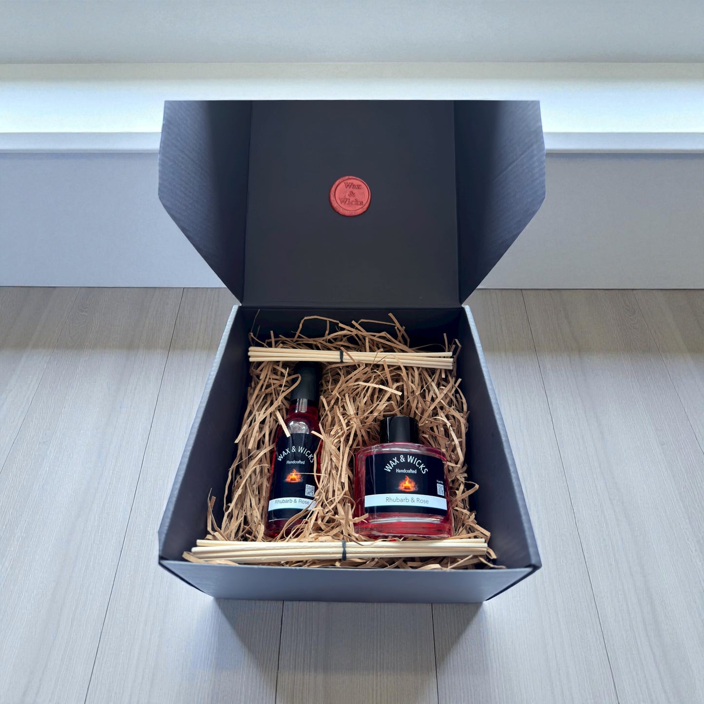 Rhubarb & Rose Diffuser Gift Pack