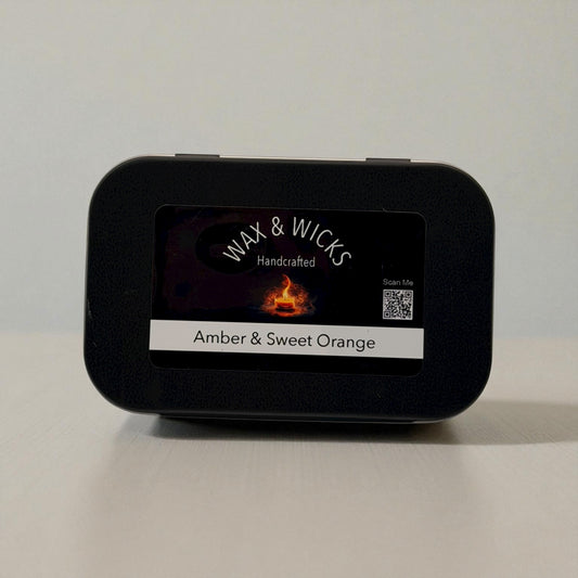Amber & Sweet Orange Wax Melts