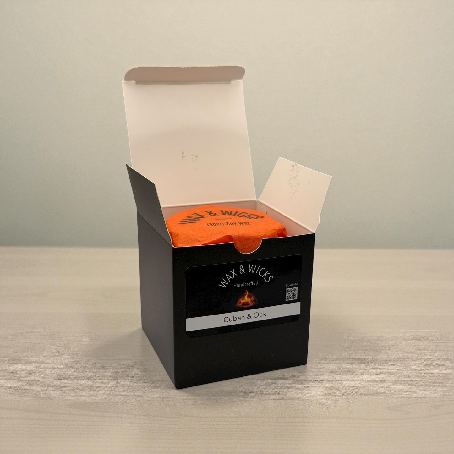 Cuban & Oak Classic Candle 100ml Jar